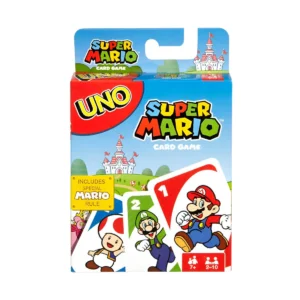 UNO Super Mario Card Game for Kids, Family and Friends