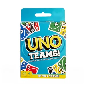 UNO Teams Card Game for Kids, Family and Friends