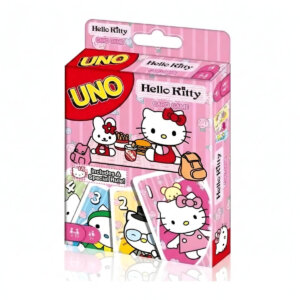 UNO Hello Kitty Card Game for Kids, Family and Friends
