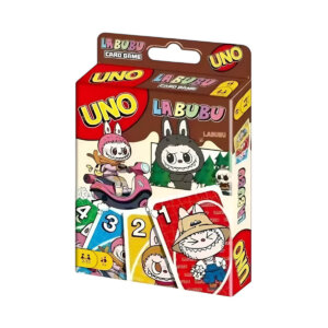UNO Labubu Card Game for Kids, Family and Friends