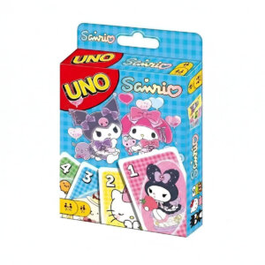 UNO Sanrio Card Game for Kids, Family and Friends