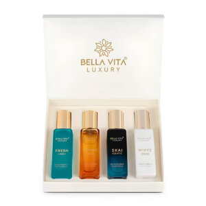 Bella Vita Organic Unisex Luxury Perfume Gift Set 4