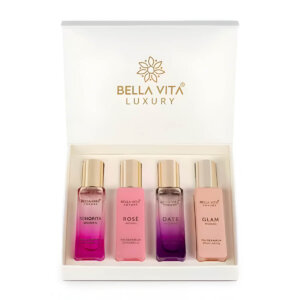 Bella Vita Organic Luxury Perfumes Gift - 4x20 ml