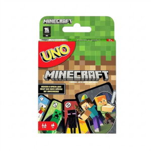 UNO Minecraft Card Game for Kids, Family and Friends
