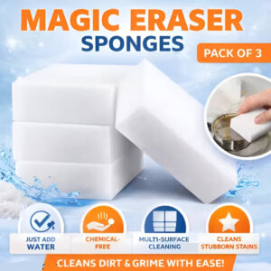 Magic Eraser Sponge Nano Cleaning Pad for Kitchen Walls Bathroom
