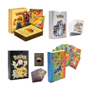 Premium All 4 Pack of Pokemon Cards Game Collector’s Edition Deck for Kids – 55Pcs Each
