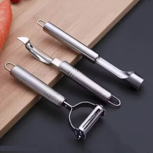 Stainless Steel Vegetable Peeler Set Multifunctional Fruit & Vegetable Peelers