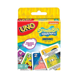 UNO Spongebob Card Game for Kids, Family and Friends