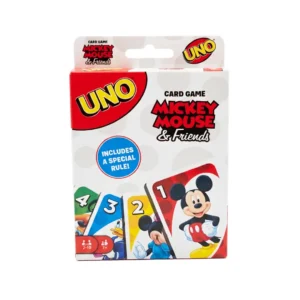 UNO Mickey Mouse Card Game for Kids, Family and Friends