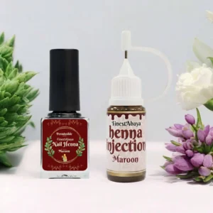 Natural Instant Henna Nail "Bottle + Injection" Mehndi